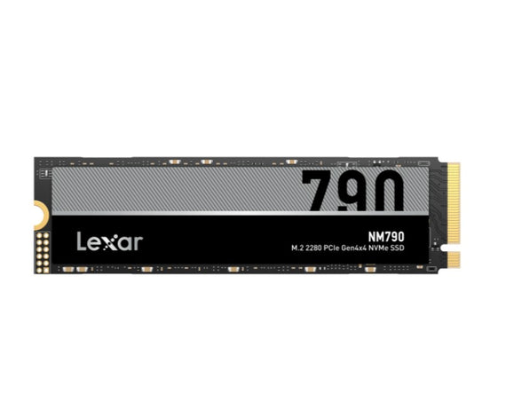 Lexar LNM790X512G-RNNNG Internal SSD 512GB M.2 2280 PCIe Gen 4x4 NVMe SSD up to 7400MB/s read, 6500MB/s write Hard Disk