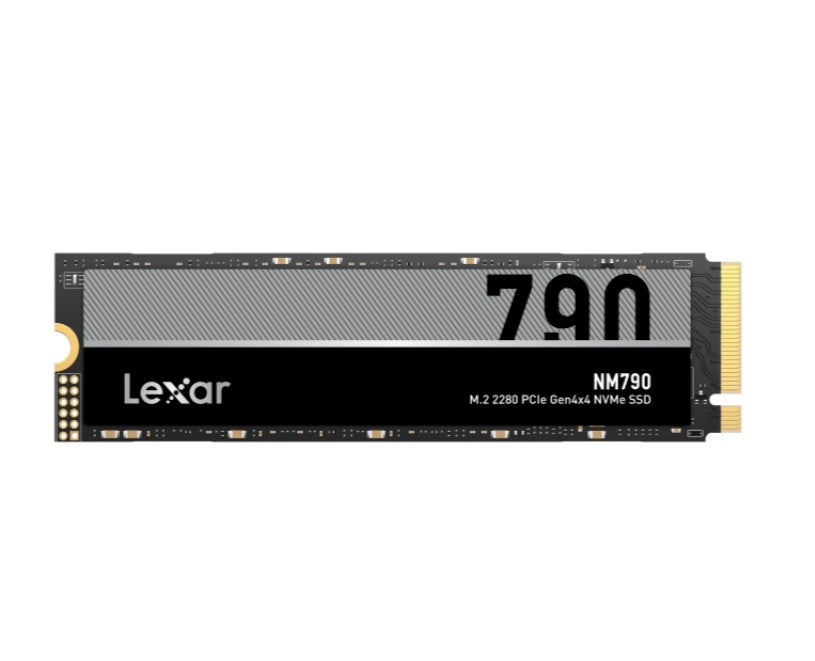 Lexar LNM790X512G-RNNNG Internal SSD 512GB M.2 2280 PCIe Gen 4x4 NVMe SSD up to 7400MB/s read, 6500MB/s write Hard Disk