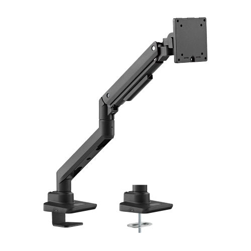 Brateck Fabulous Desk-Mounted Heavy-Duty Gas Spring Monitor Arm Fit Most 17'-49' Monitor Up to 20KG VESA 75x75,100x100