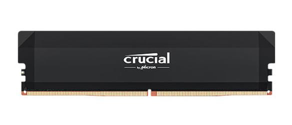 Micron (Crucial) Crucial Pro 16GB (1x16GB) DDR5 UDIMM 6400MHz CL32 Black Heat Spreader Support Intel XMP AMD Ryzen Desktop