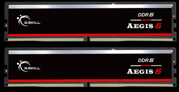 G.SKILL F5-6000J3636F32GX1-IS 32GB (1 x 32GB)/ DDR5-6000 MT/s/ Timings 36-36-36-96/ Voltage 1.35 V/ Intel XMP / AMD EXPO Aegis 5
