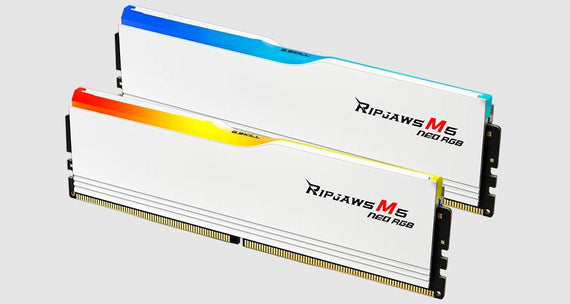 G.SKILL F5-6000J3636F32GX2-RM5NRW 64GB (2 x 32GB)/ DDR5 6000 MT/s/ Timings 36-36-36-96/ Voltage 1.35 V/ Ripjaws M5 Neo/ EXPO/XMP 3.0