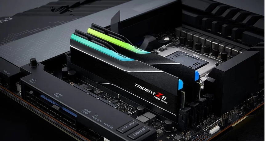 G.SKILL F5-6000J3238G32GX2-TZ5NR 64GB (2 x 32GB)/ DDR5 6000 MT/s/ Timings 32-38-38-96/ Voltage 1.4V/ TZ5 NEO RGB Memory