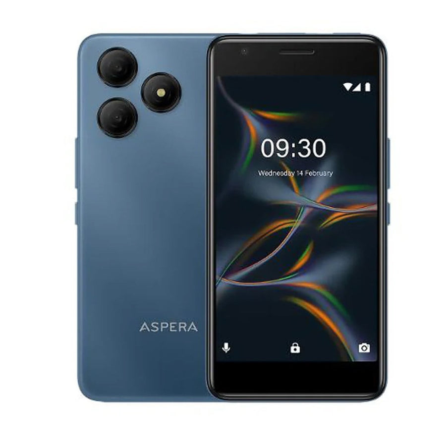 Aspera Buzz 4G 32GB - Blue (P02243201) *AU STOCK*, 5', 2GB/32GB, 5MP/5MP, Dual SIM, 3000mAh, 1 Year Warranty Mobile Phones