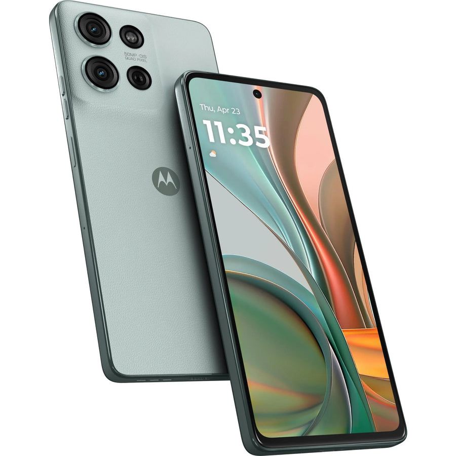 Motorola Moto G75 5G 256GB w Moto Buds - Green*AU STOCK*, 6.8', Full HD+, 120Hz, 8GB/256GB, 50MP/16MP, Single+ eSIM, 5000mAh, 2 Years Warranty