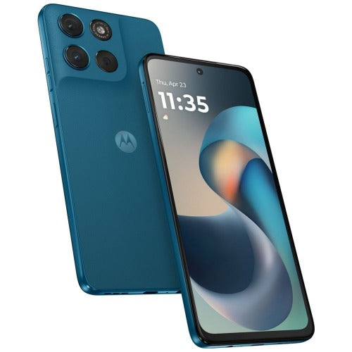 Motorola Moto G57 5G 128GB - Fluidity Cyan *AU STOCK*, 6.7', Full HD+, 120Hz, 4GB/128GB, 50MP/8MP, Single+ eSIM, 5200mAh, 2