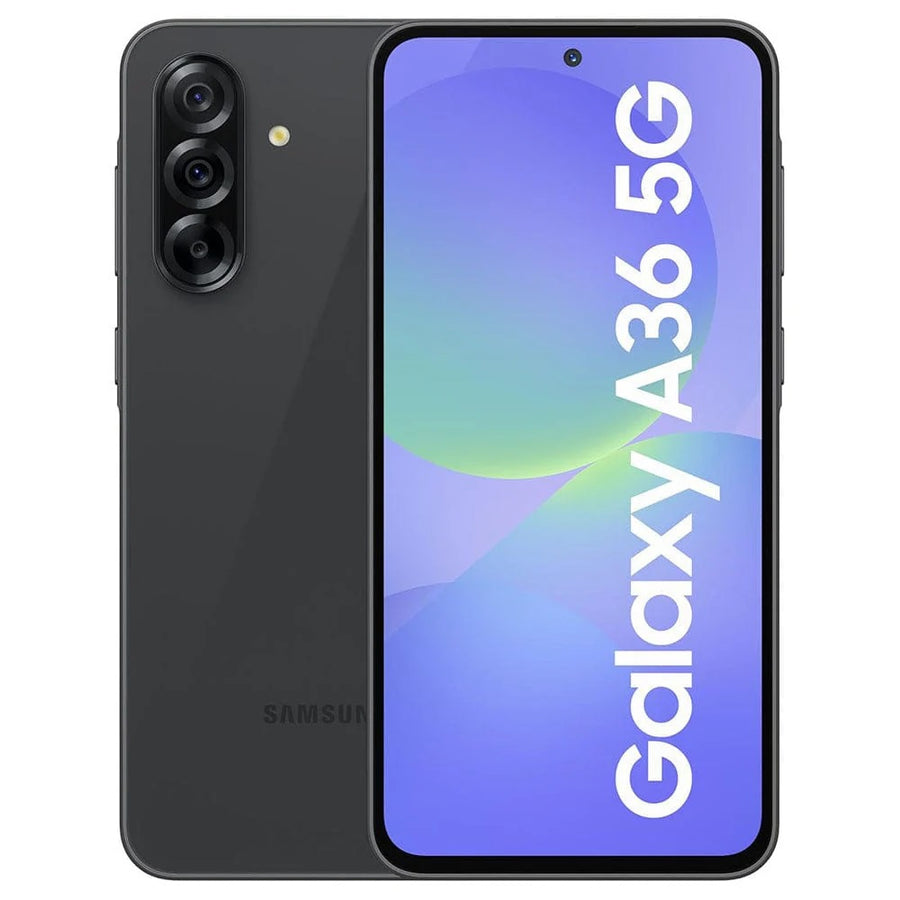 Samsung Galaxy A36 5G 128GB EE - Awesome Black *AU STOCK*, 6.7' , Super AMOLED, 120Hz, 6GB/128GB, 50MP/12MP, Single+ eSIM,