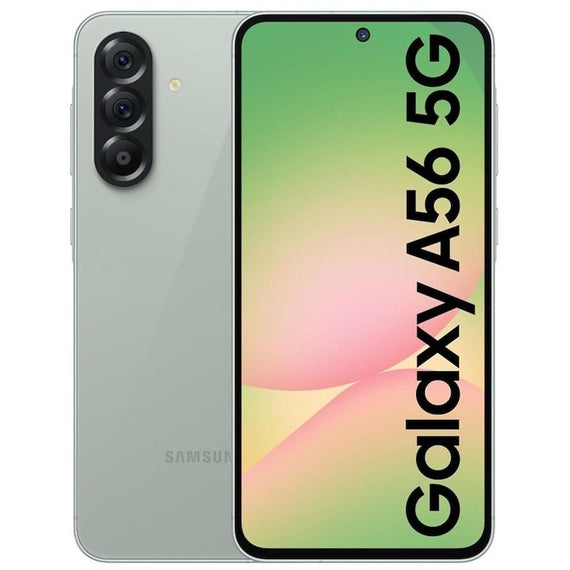 Samsung Galaxy A56 5G 128GB - Awesome Olive *AU STOCK*, 6.7', Super AMOLED,120Hz, 8GB/128GB, 50MP/12MP, Single+ eSIM, 5000mAh, 2 Years Warranty