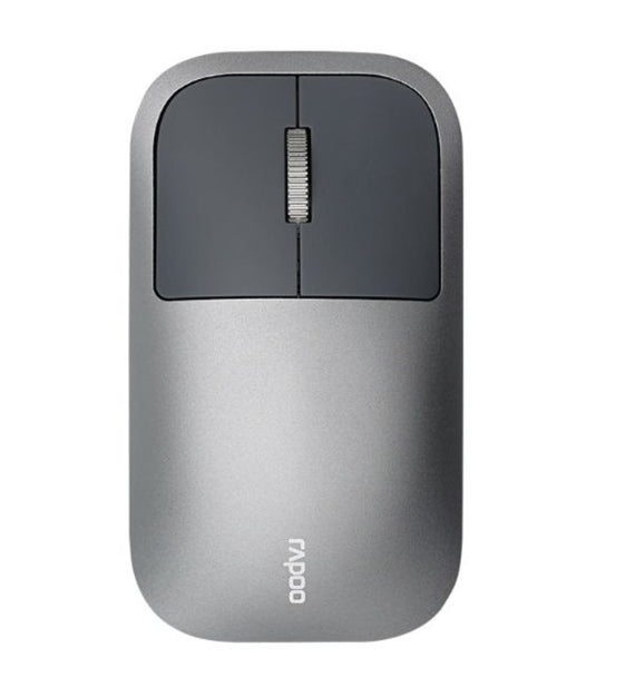 RAPOO M700 SILVER Wireless Mouse 2.4G/BT 5.0 1300DPI Long Battery Life Wireless Charging Mouse MIRP-M700-S
