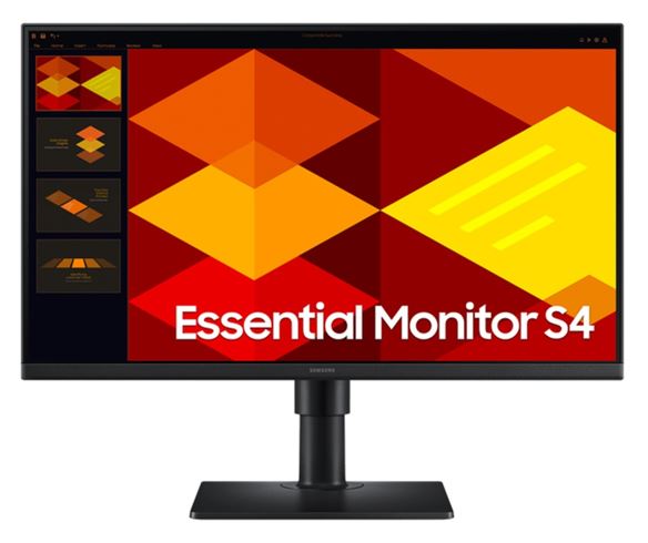 Samsung 24' S40GD FHD IPS Monitor 1920 x1080 16:9 100Hz 250cd/m2 FreeSync 5ms 2xHDMI DP USB Hub HAS VESA Tilt Swivel Pivot