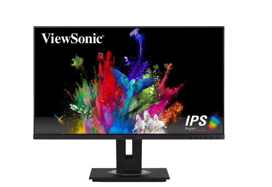 ViewSonic 24' Business Pro USB-C, Daisy Chain, USB Dock 60w, SuperClear IPS. RJ45, HDMI, DP, 5ms, FHD, HAS, Advance Replacement Monitor(LS)