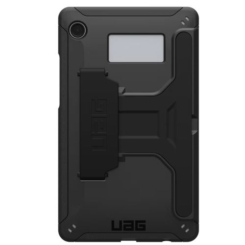 UAG Scout Samsung Galaxy Tab A11 (8.7') with Kickstand & Handstrap Rugged Case - Black (224459114040), DROP+ Military