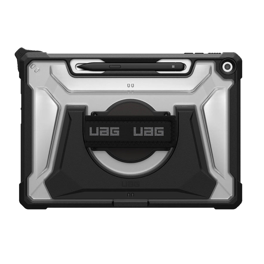 UAG Plasma Microsoft Surface Pro 12 Rugged Case - Ice/Black (324023114340), DROP+ Military Standard, Hand Strap, Built-in