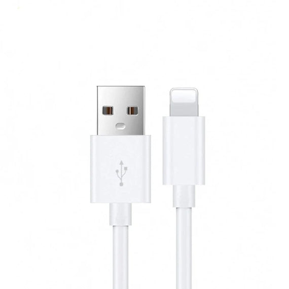 USP Lightning to USB-A Cable (1M) White - Quick Charge & Connect, Fast Charge, Durable & Reliable, Apple iPhone/iPad/MacBook, 2 Years Warranty