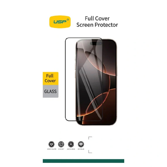 USP Apple iPhone Air (6.5') Full Cover Screen Protector - Crystal Clear, Durable, Smooth Touch, Easy to Install, Bubble-Free
