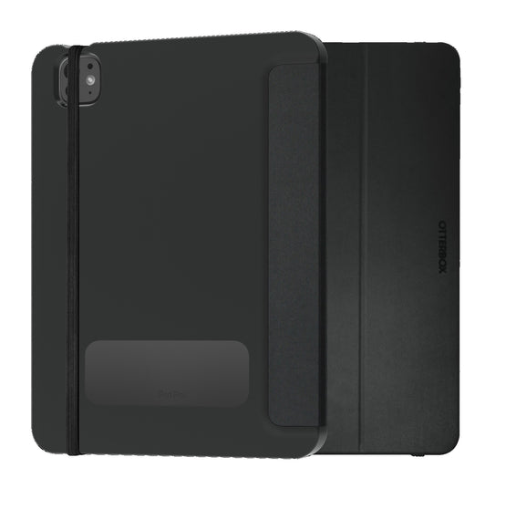 OtterBox React Folio Apple iPad Pro (11') (M5/M4) (6th/5th Gen) Case Black - (77-95357), DROP+ Military Standard, Pencil Holder, 7 Years Warranty