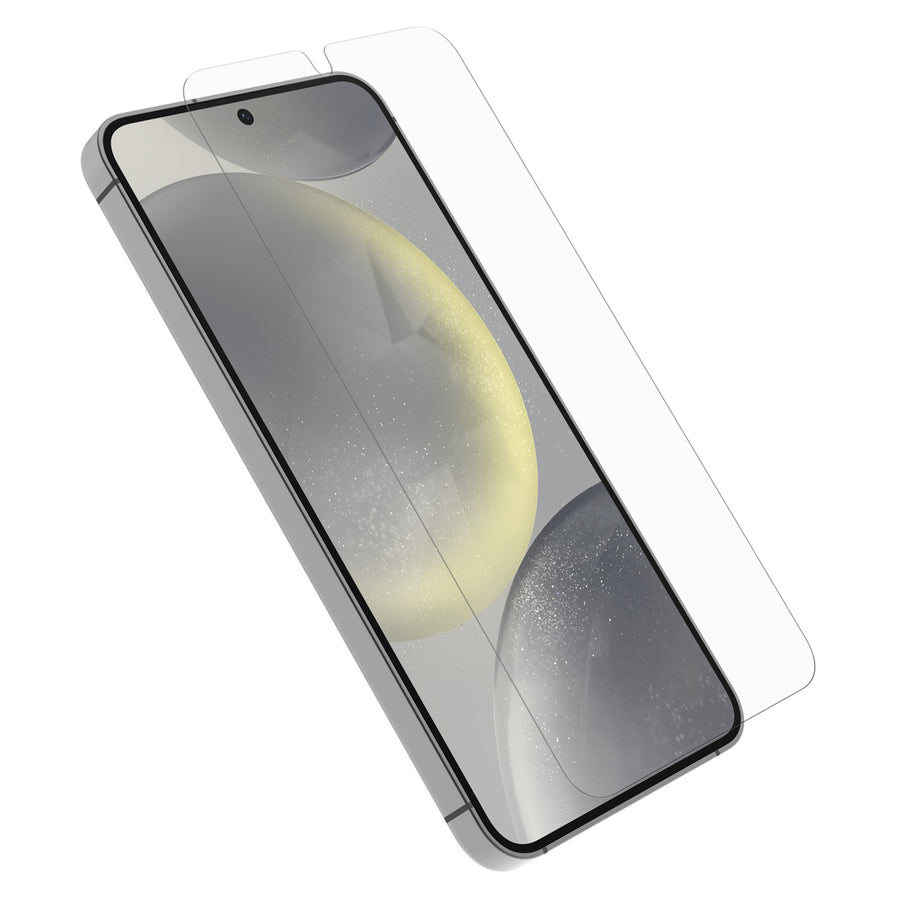 OtterBox Premium Glass Samsung Galaxy S25 5G / Galaxy S24 5G (6.2') Screen Protector Clear - (77-97840), DROP+ 3ft