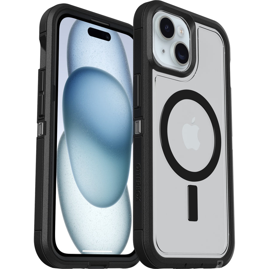 OtterBox Defender XT Clear MagSafe Apple iPhone 17e / iPhone 16e / iPhone 15 / iPhone 14 / iPhone 13 (6.1') Case Dark Side
