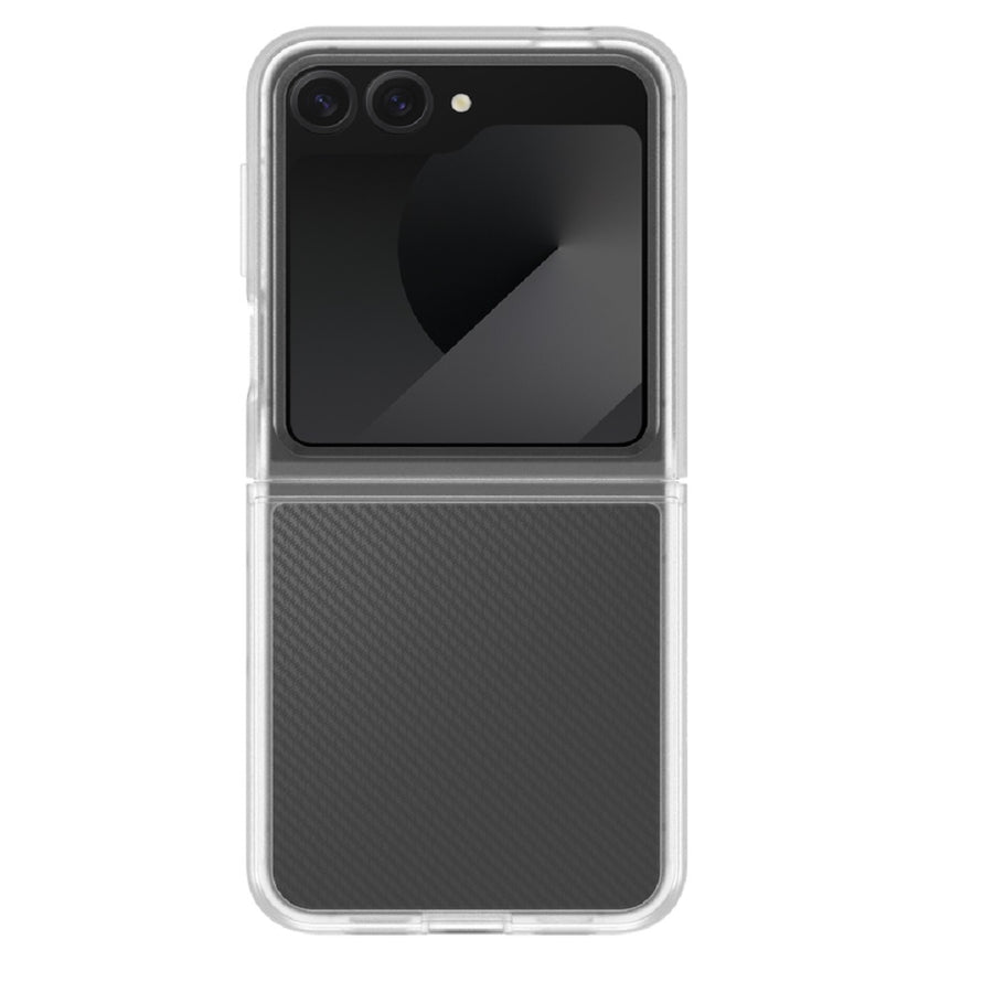 Otterbox Thin Flex Samsung Galaxy Z Flip7 5G (6.9') Case Clear - (77-98217), DROP+ Military Standard, Raised Edges, Ultra-Slim, 7 Years Warranty