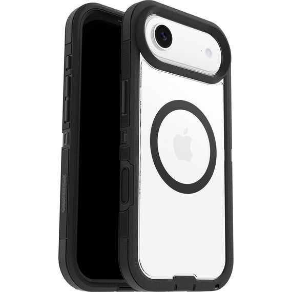 OtterBox Defender Pro XT MagSafe Apple iPhone Air (6.5') Dark Side (Clear / Black) - (77-98498), DROP+ 7X Military Standard,