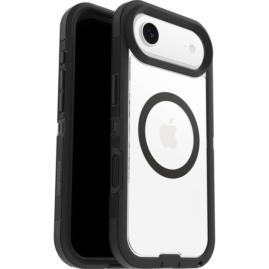 OtterBox Defender Pro XT MagSafe Apple iPhone Air (6.5') Dark Side (Clear / Black) - (77-98498), DROP+ 7X Military Standard,
