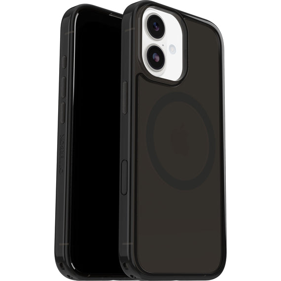 OtterBox Symmetry Clear MagSafe Apple iPhone 17 (6.3') Case Black Mist (Clear/Black) - (77-98801), DROP+ 3X Military