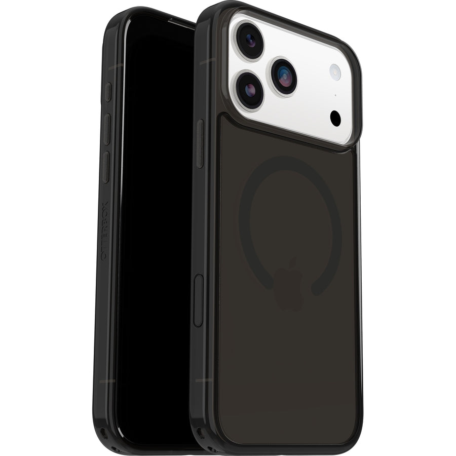 OtterBox Symmetry Clear MagSafe Apple iPhone 17 Pro Max (6.9') Case Black Mist (Clear / Black) -(77-98876),DROP+ 3X Military