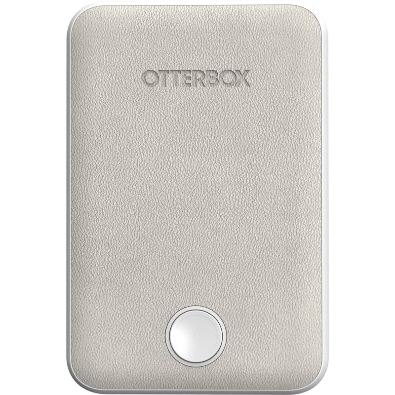 OtterBox 5K mAh Wireless Power Bank for Magsafe With Qi2 -White (78-81463), USB-C, Slim, Portable, Compact and lightweight,