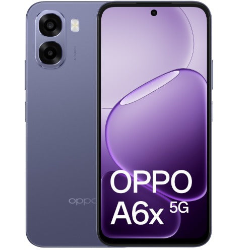 OPPO A6x 5G 128GB - Black Purple (CPH2783AU Black Purple)*AU STOCK*, 6.75', HD+, 120Hz, 4GB/128GB, 50MP/5MP, Dual SIM,