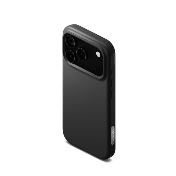 Cygnett MagSilk Apple iPhone 17 Pro (6.3') Magnetic Silicone Case - Black (CY5558CPMAS), TPU Frame, Anti-Yellowing, UV