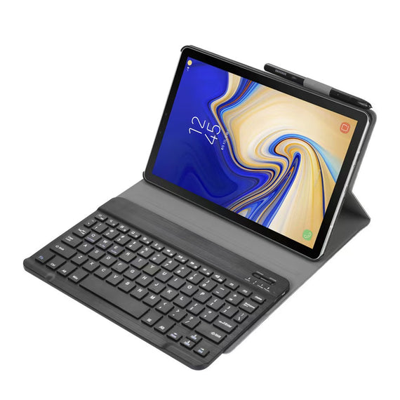 USP Lenovo Tab M11 (11') Keyboard + Case Black, Magnetic, PU Leather Covering, Front & Rear Facing Camera Holes,3 Years