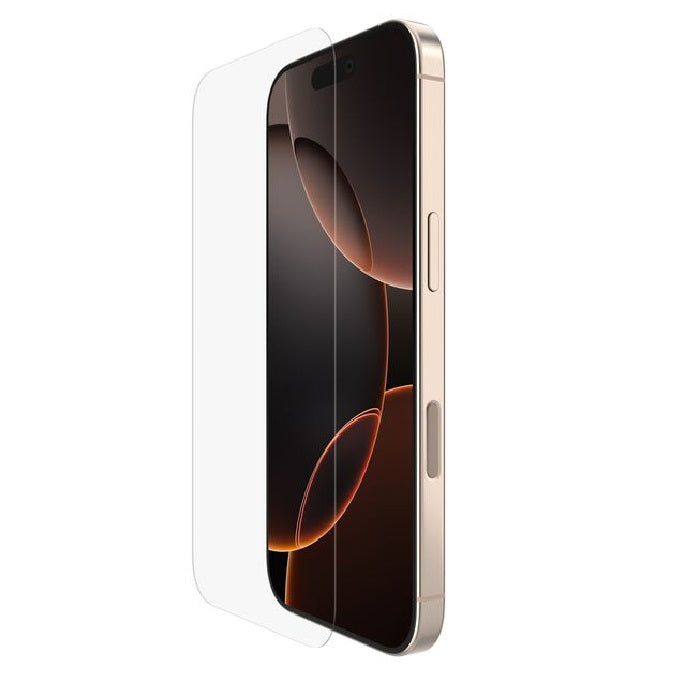 Belkin ScreenForce UltraGlass 2 Apple iPhone 17/ iPhone 16 Pro (6.3') Screen Protector - Clear (OVA157fq), Drop Protection