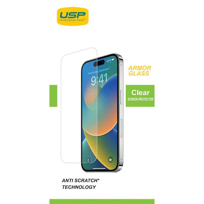USP Samsung Galaxy S26 5G (6.3') Armor Glass Screen Protector - 9H Hardness, Scratch-Resistance, 5 Years Warranty Mobile