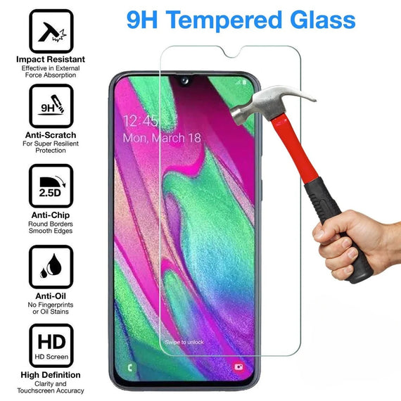 USP Samsung Galaxy A55 5G / Galaxy A35 5G (6.6') Tempered Glass Screen Protector : Full Coverage, 9H Hardness, Bubble-free, 3 Years Warranty