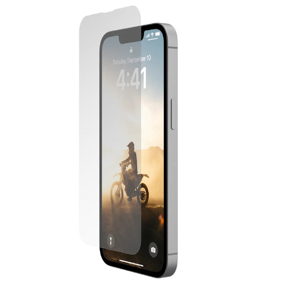 UAG Shield Apple iPhone 16E (6.1') Tempered Glass Screen Protector - Clear (14437311NA), Antimicrobial, Scratch Resistant, 1 Year Warranty