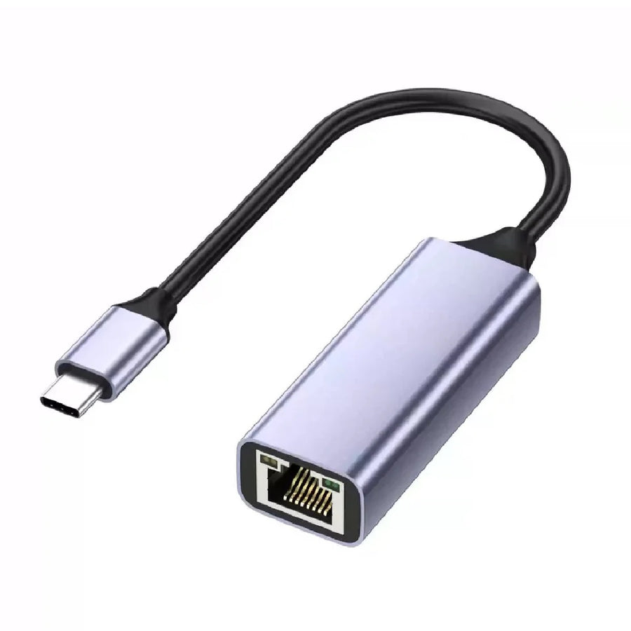 USP USB-C To RJ45 Network Card 2.5G 2500Mbps USB Gigabit Ethernet Adapter, Durabiliity, Premium Feel, Reliable and