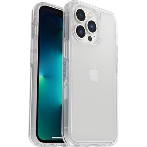 OtterBox Symmetry Clear Apple iPhone 13 Pro Case Clear - (77-83490), Antimicrobial, DROP+ 3X Military Standard, Raised