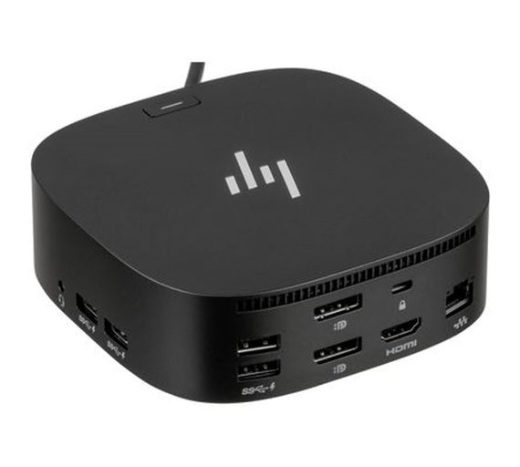 HP Dock G2 USB-C Universal Docking Station - 100W Power Delivery 3xDisplays or 2x4K 2xDP 1xHDMI 4xUSB-A 1xUSB-C RJ45 Audio Combo for HP Notebook PC