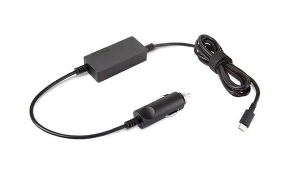 LENOVO 65W USB-C DC Travel Adapter Laptop Car Charger 1.8m Cable 140g Lightweight for Lenovo ThinkPad ThinkBook Notebook Tablet Mobile & USB-C Devices