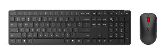 LENOVO Professional Wireless Multi-Mode Pro Keyboard & Mouse Combo Full-Size USB-A Dual Bluetooth 5.3 three-zone DPI US