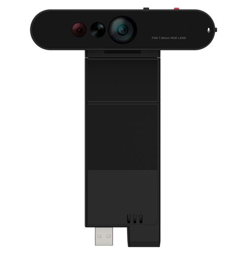 LENOVO ThinkVision MC60 Monitor Webcam 1080p IR & RGB dual webcam Microsoft Teams certified 65/78/90 °wide range FOV Smart