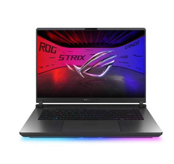 ASUS ROG Strix G16 G615LR-S5128W 2.5K 240Hz (Nebula) Intel Core Ultra 9 275HX (Arrow Lake)/RTX5070 Ti/ DDR5 32GB/1TB G4 /GRAY/WIN11 HOME/ 2Y Warranty