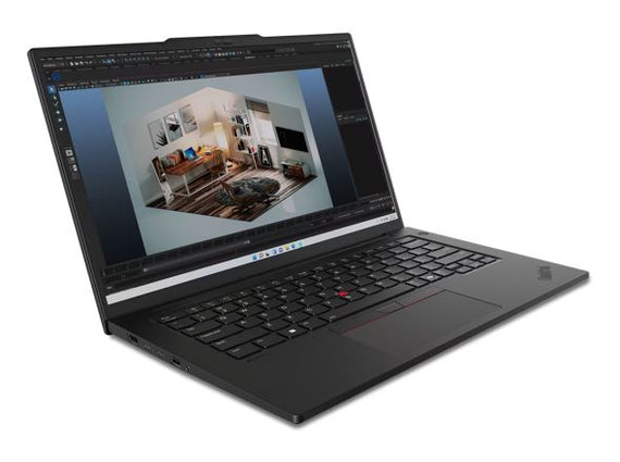 LENOVO ThinkPad P14S G5 14'' WUXGA IR Intel U7-155H 32GB DDR5 512GB SSD Windows 11 Pro Arc Graphics AI PC NPU TOPS 11 Thunderbolt 3yr Prem 1.6kg