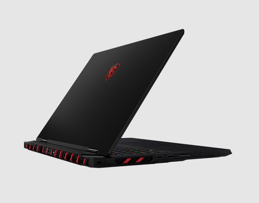 MSI Raider Series Gaming Notebook 18' UHD AMD Ryzen 9 9955HX3D, DDR5 32GB*2 2TB SSD Windows® 11 Pro High End Nvidia RTX 5080, GDDR7 16GB