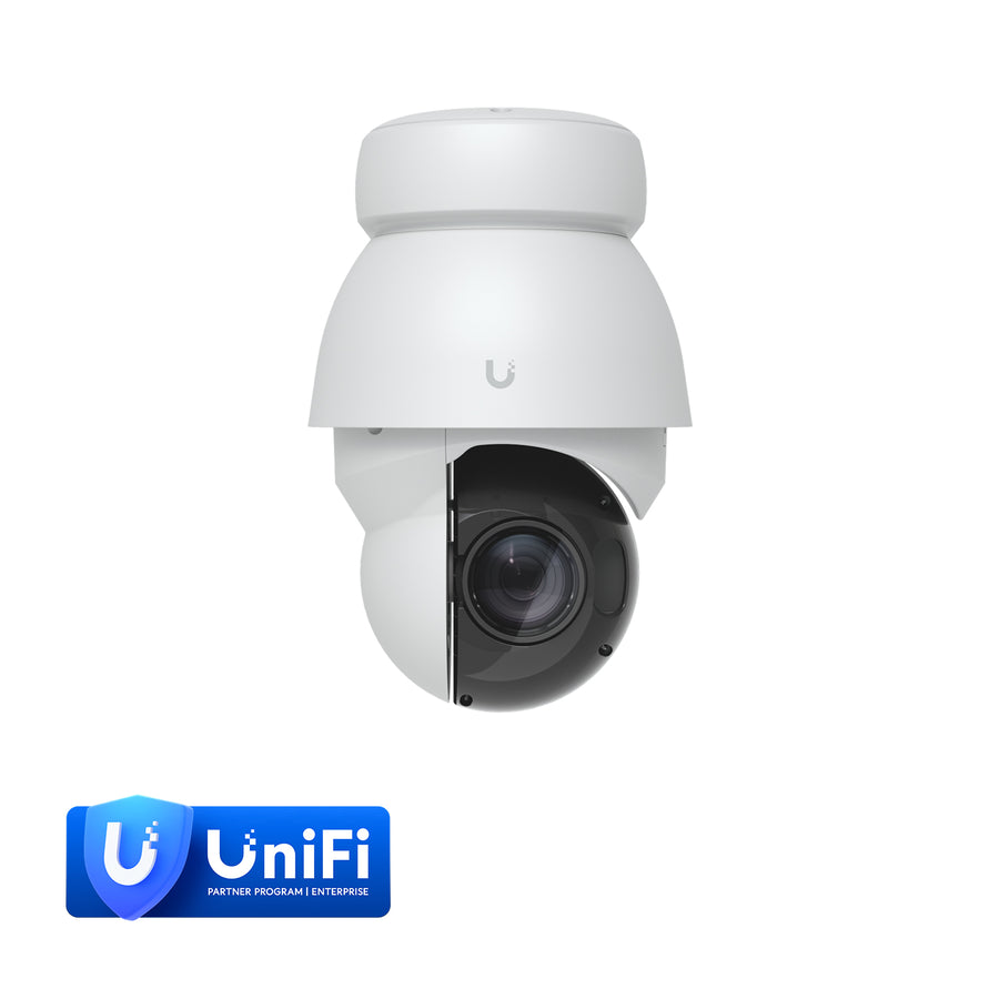 Ubiquiti AI PTZ Precision,White,4K PTZ Camera,Enhanced AI Capabilities,31x optical Zoom,IR LED Night Vision,LiDAR Tech