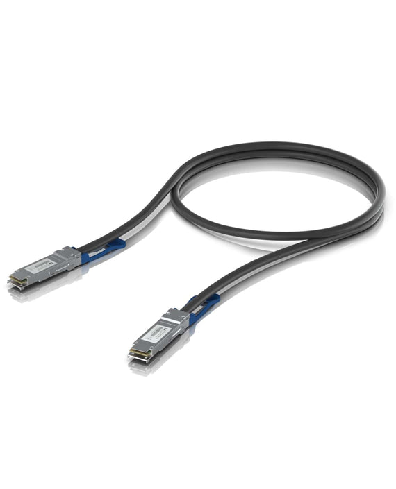 Ubiquiti 100G Direct Attach Cable, Cable length 0.5m, 10-Pack QSFP28 Direct Attach Cable With A 100 Gbps Max Data Rate