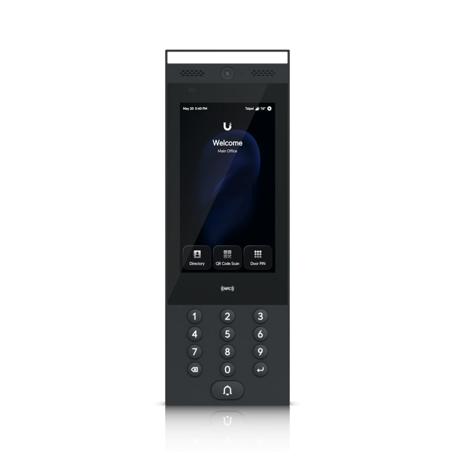 Ubiquiti G3 Intercom, Indoor/Outdoor Intercom Terminal For Managing Residential & Commercial Building Entry Requests With