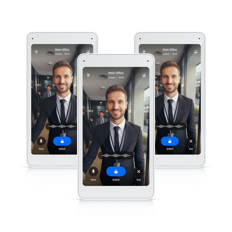 Ubiquiti Intercom Viewer, Display That Works With Intercom,Reader Pro, Visitor Screening, Remote Access Control. Network -