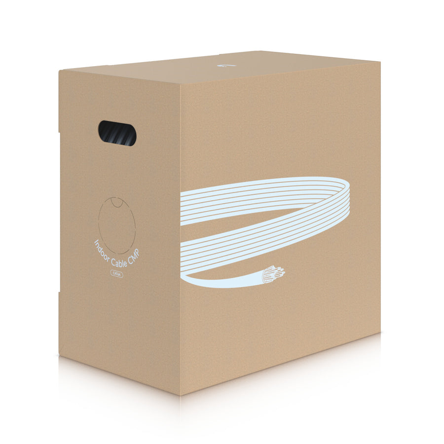 Ubiquiti UniFi Indoor Cable Cat6A CMP, Category 6A Ethernet Cable, High-Speed Deployments In Environments, Require