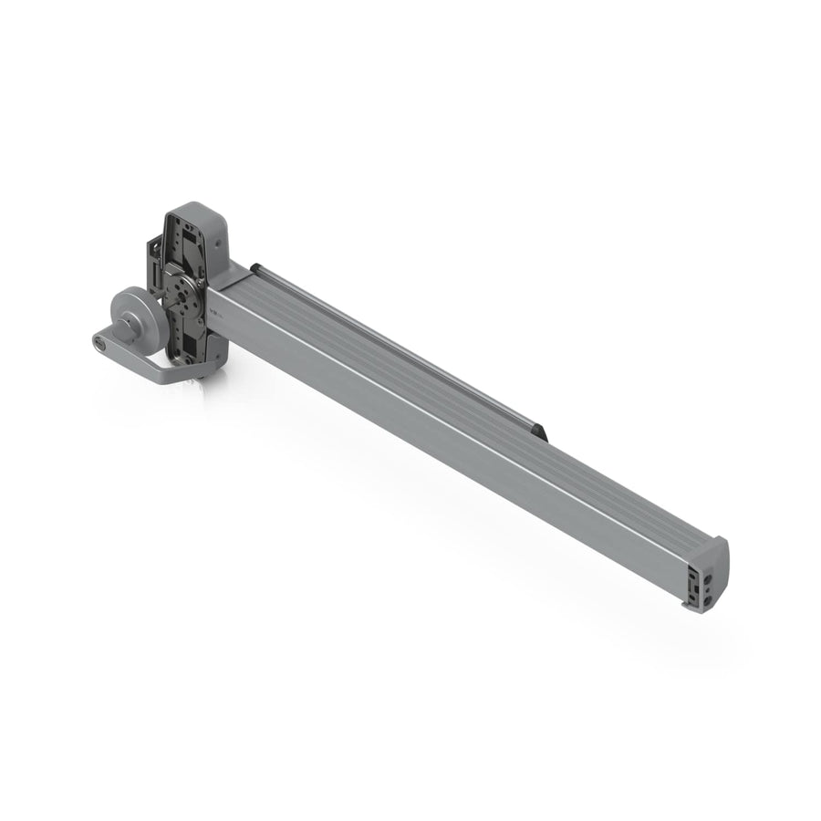 Ubiquiti Panic Bar, A Single-Latched Bar Installed, Emergency Exit Doors, Allowing Quick, Easy Egress, Pushing Bar Open,